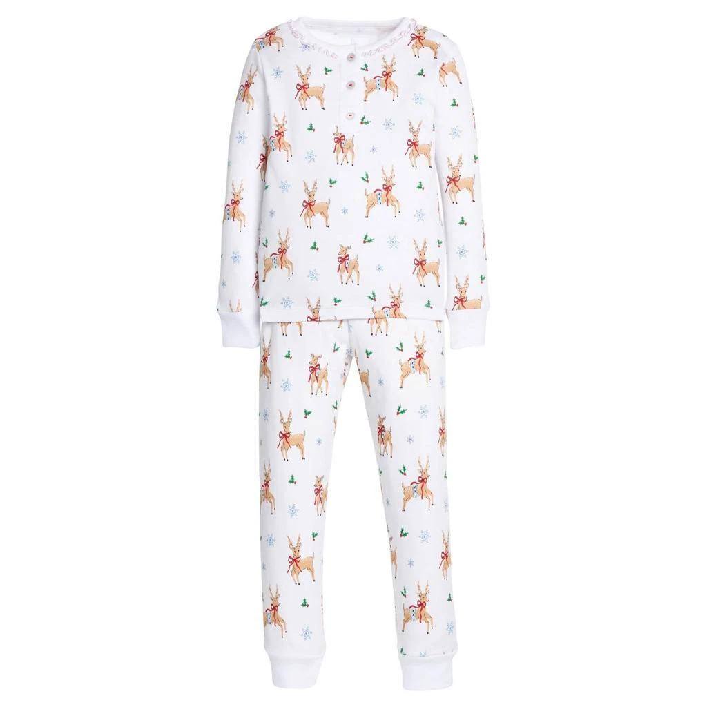 LITTLE ENGLISH Little English - Kid
s Ruffled Printed Jammies