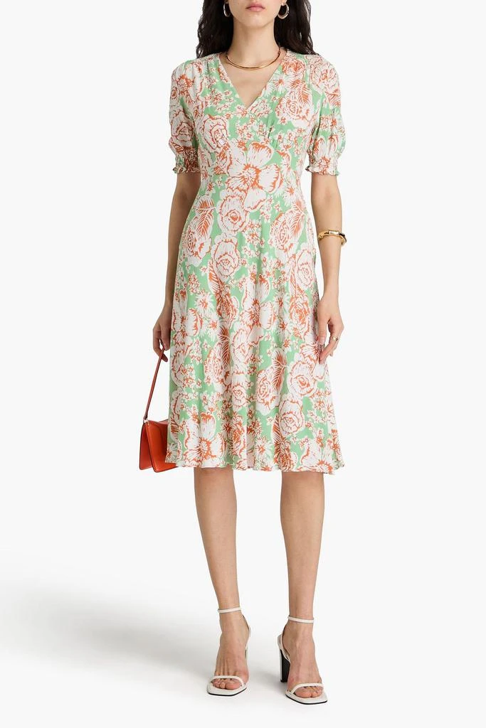 Diane von Furstenberg Jemma floral-print crepe dress 2