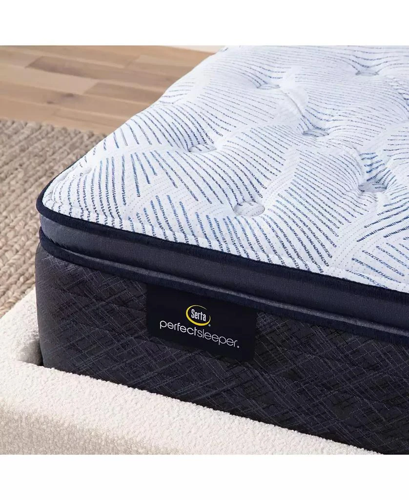 Serta CLOSEOUT! Perfect Sleeper Blue Lagoon Night 14" Plush Pillow Top Mattress Collection 3