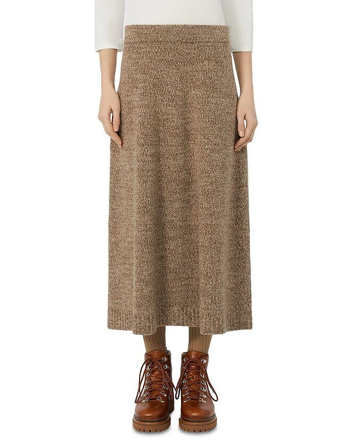Weekend Max Mara Weekend 2 Barnaba Wool Knit Midi Skirt