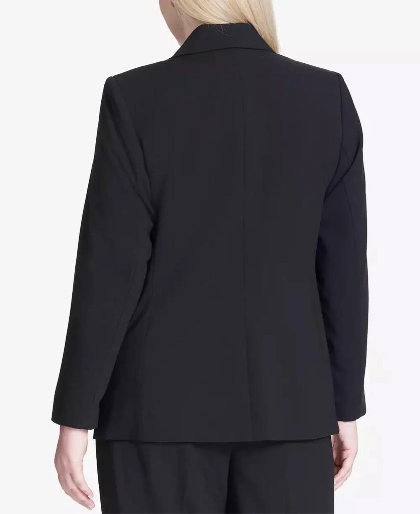 Calvin Klein Plus Size One-Button Blazer 2
