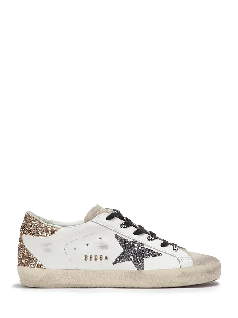 Golden Goose White Superstar Leather Sneakers