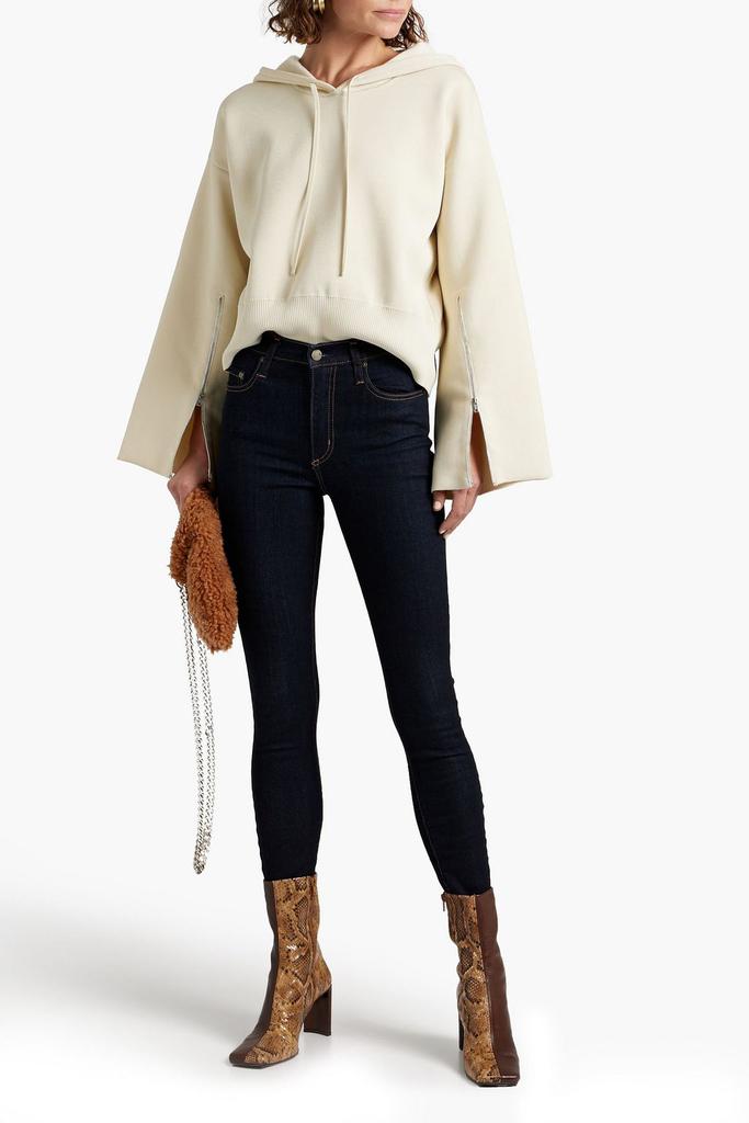 Nobody Denim Cult cropped high-rise skinny jeans