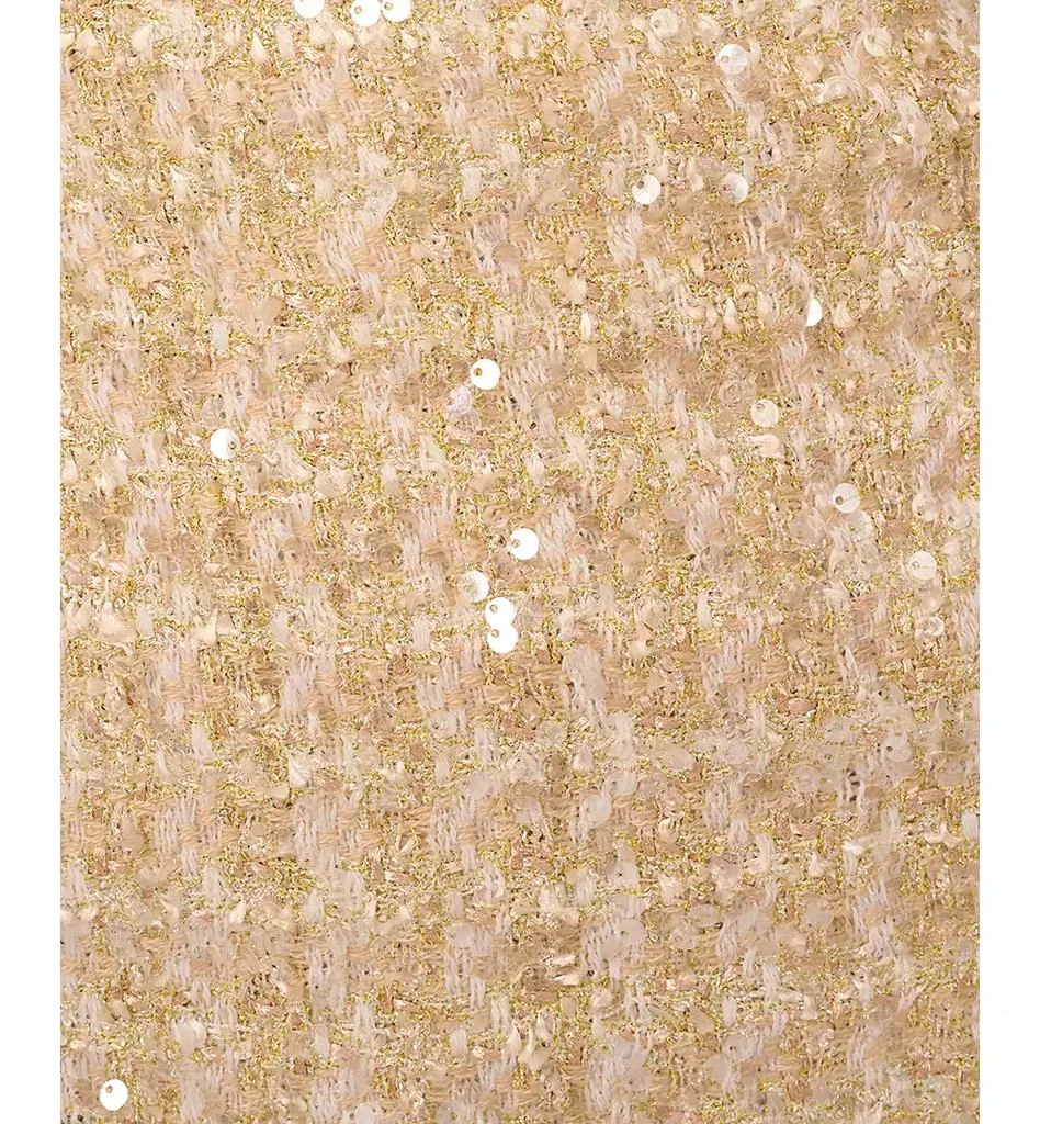 Adrianna Papell Petite Sequin-Bouclé Square-Neck Gown 6