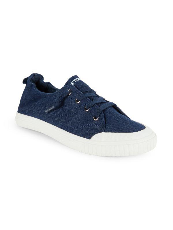 Tretorn Meg Denim Low Top Sneakers