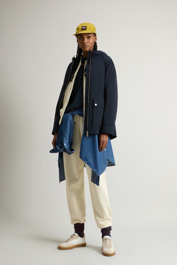 Woolrich Urban Touch Hooded Jacket - Women - Blue