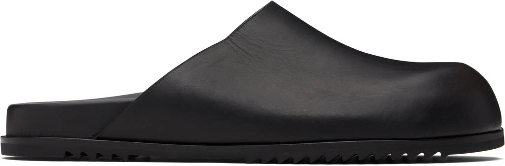Rick Owens Black Concordians Granola Mules 1