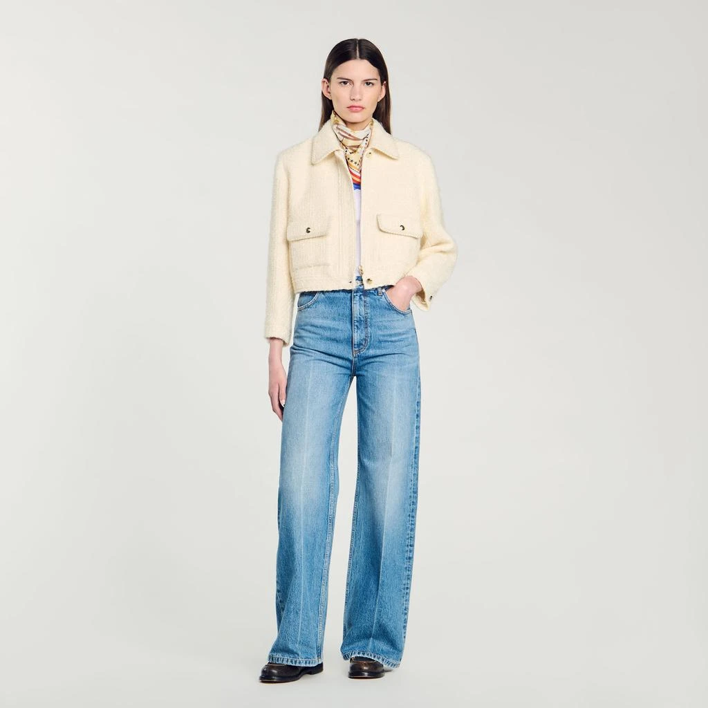 Shop Cropped tweed jacket on Sale at BeyondStyle – Get 50% Off