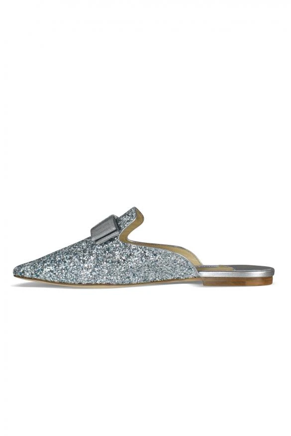 Jimmy Choo Luxury shoes for women jimmy choo silver glitter mules 3