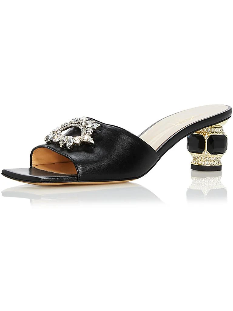 Nalebe by Amina Means Aurum Womens Leather Embellished Mules 4