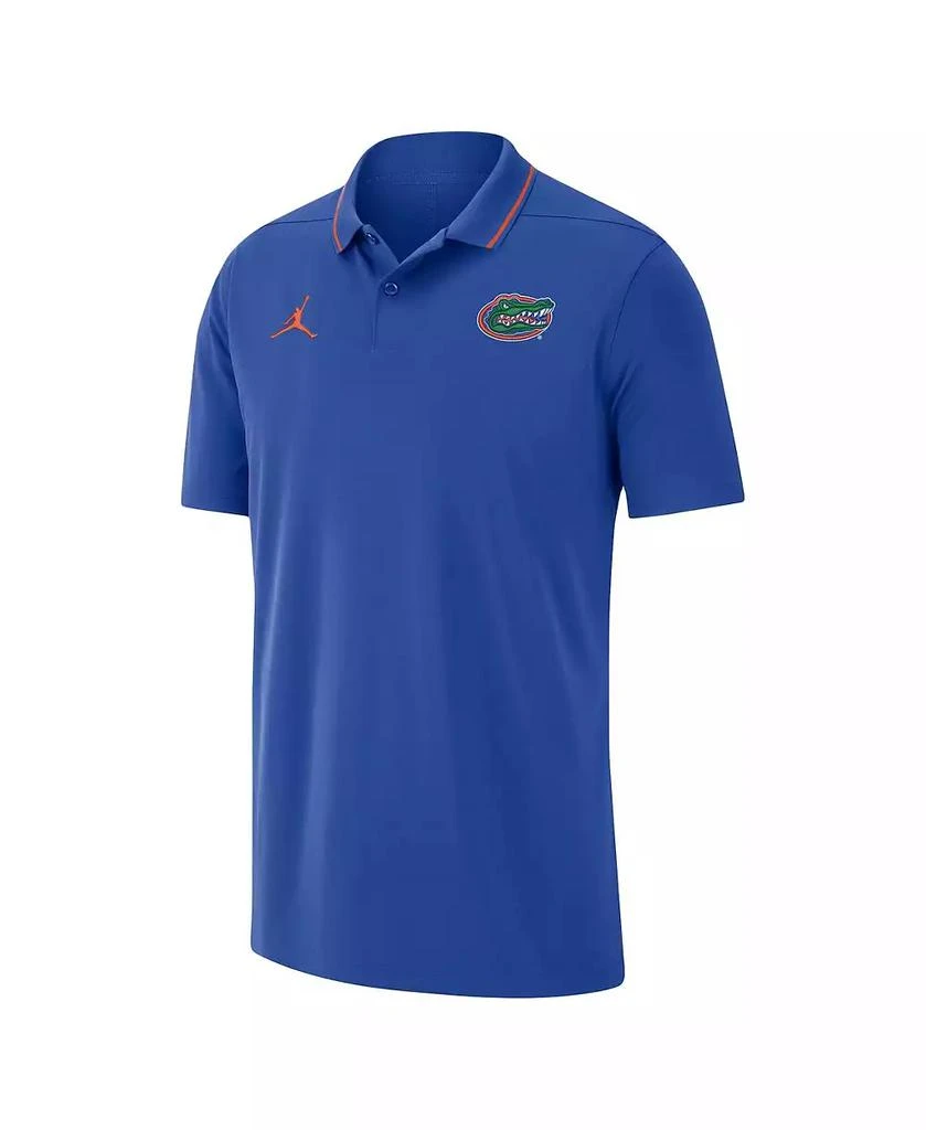 Jordan Men's Royal Florida Gators Coaches Performance Polo Shirt 3
