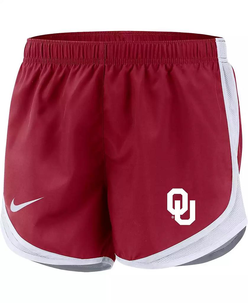 NIKE Women's Crimson Oklahoma Sooners Tempo Performance Shorts