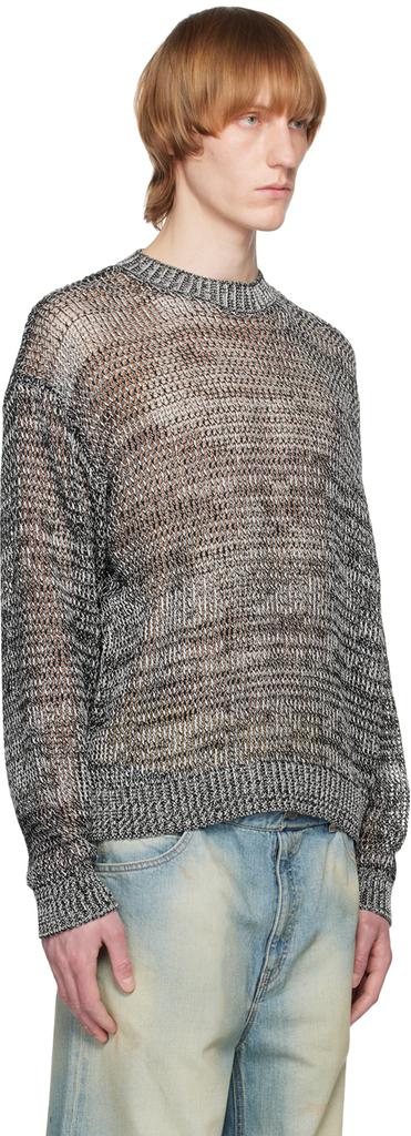 JieDa Black Oversized Sweater