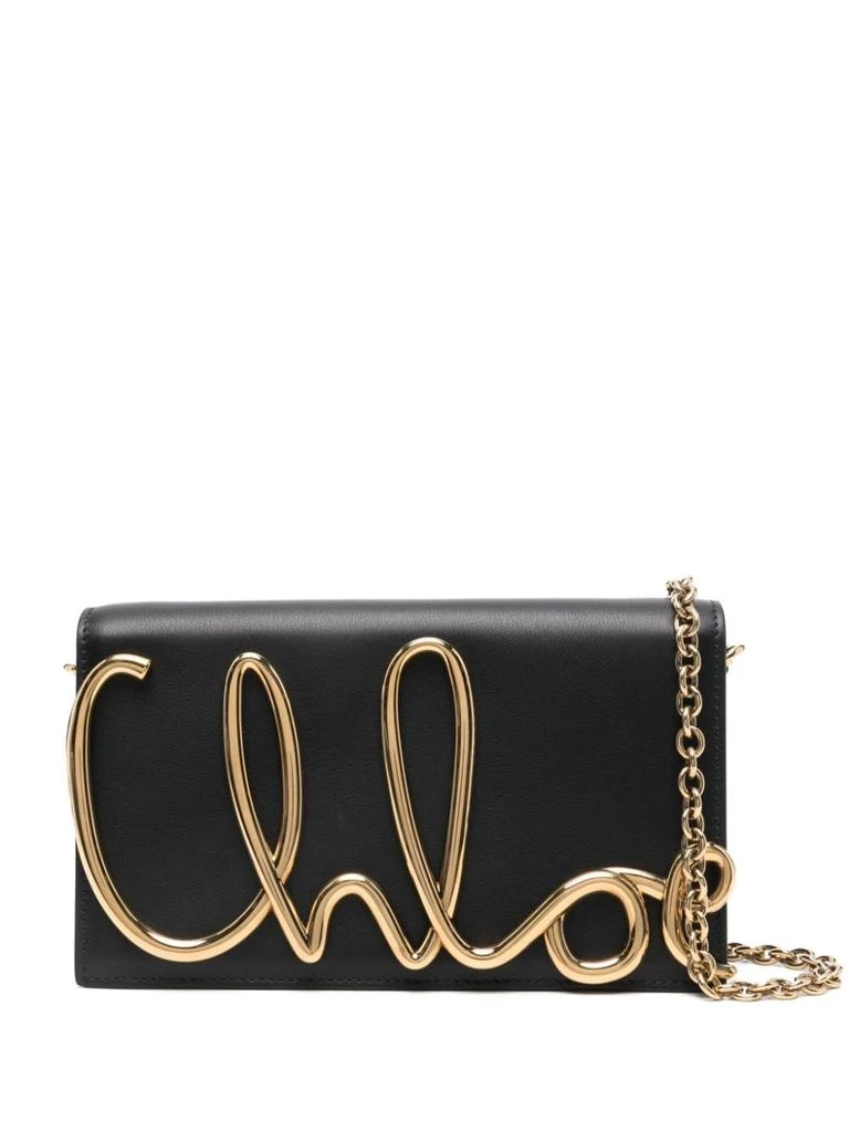 Chloé CHLOÉ ICONIN LEATHER SHOULDER BAG 1