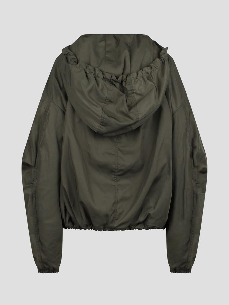 The Attico Hooded Bomber Jacket