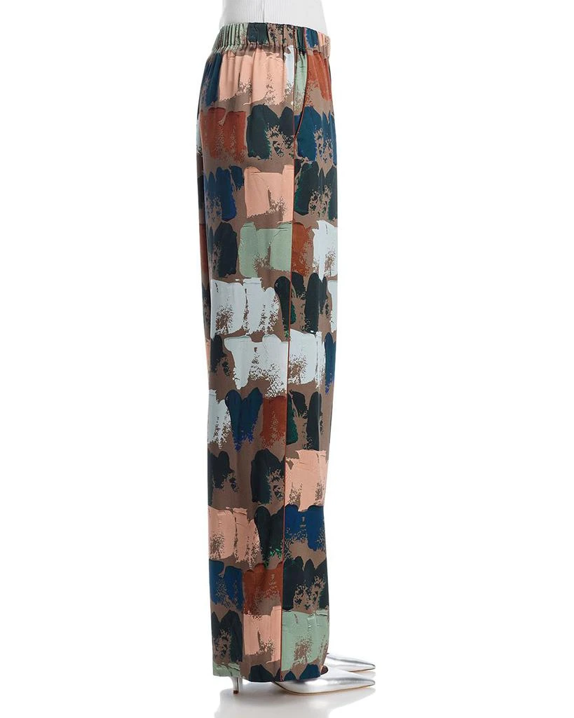 Lafayette 148 New York Riverside Silk Pants 4
