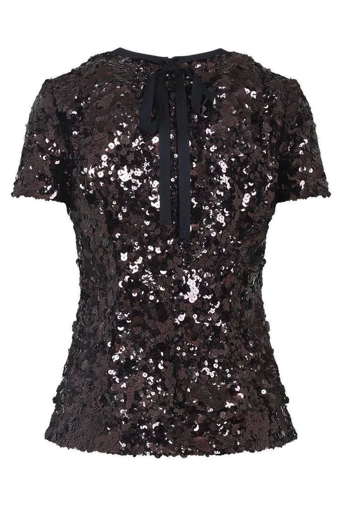 Prada Prada Sequin Embellished Crewneck T-Shirt 2