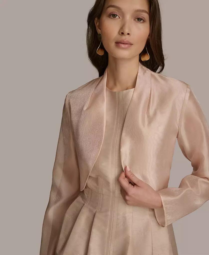 Donna Karan Signature テーラードジャケット ベージュ Donna Karan Signature テーラードジャケット ベージュ