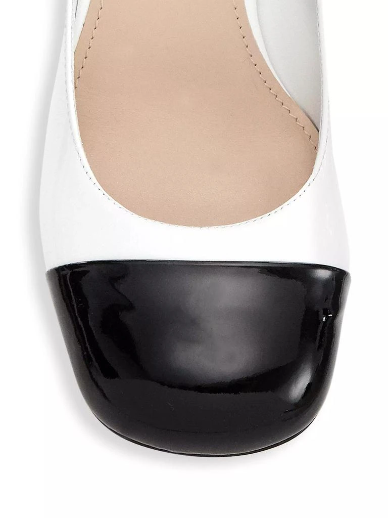 Miu Miu Patent Leather Square-Toe Mary Jane Pumps 4