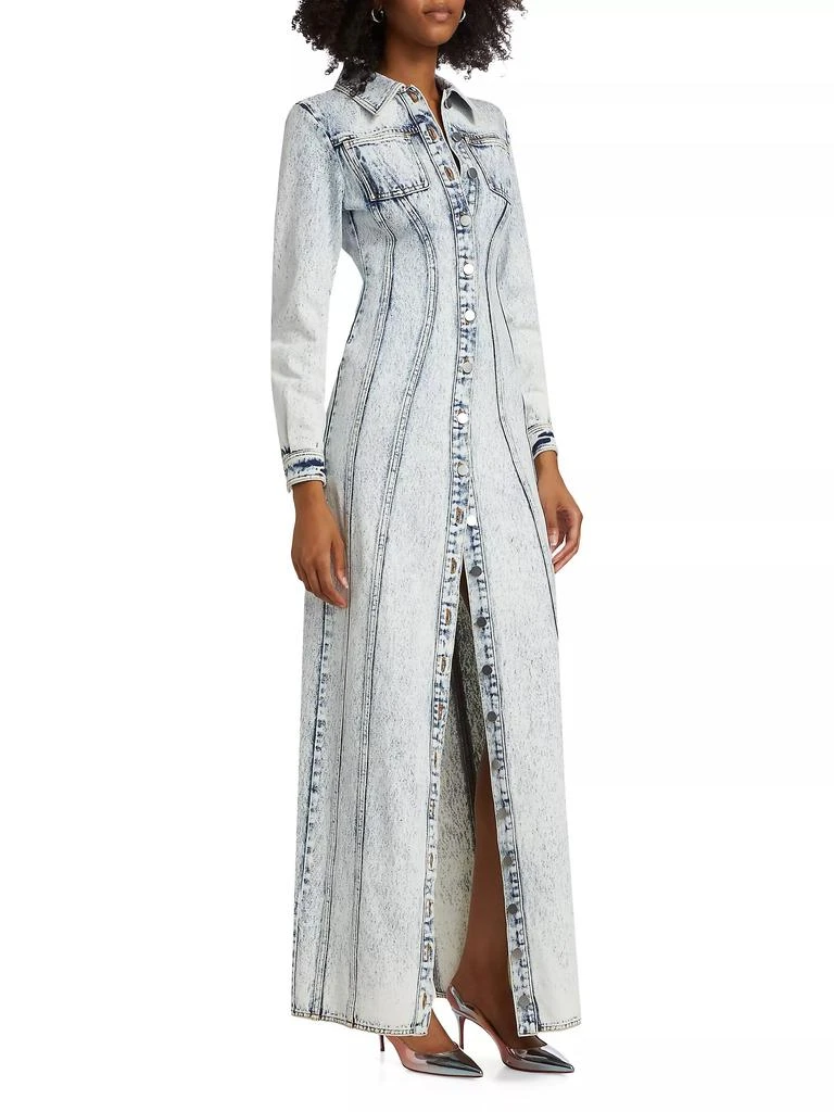 Aknvas Mercer Denim Maxi Shirtdress 2