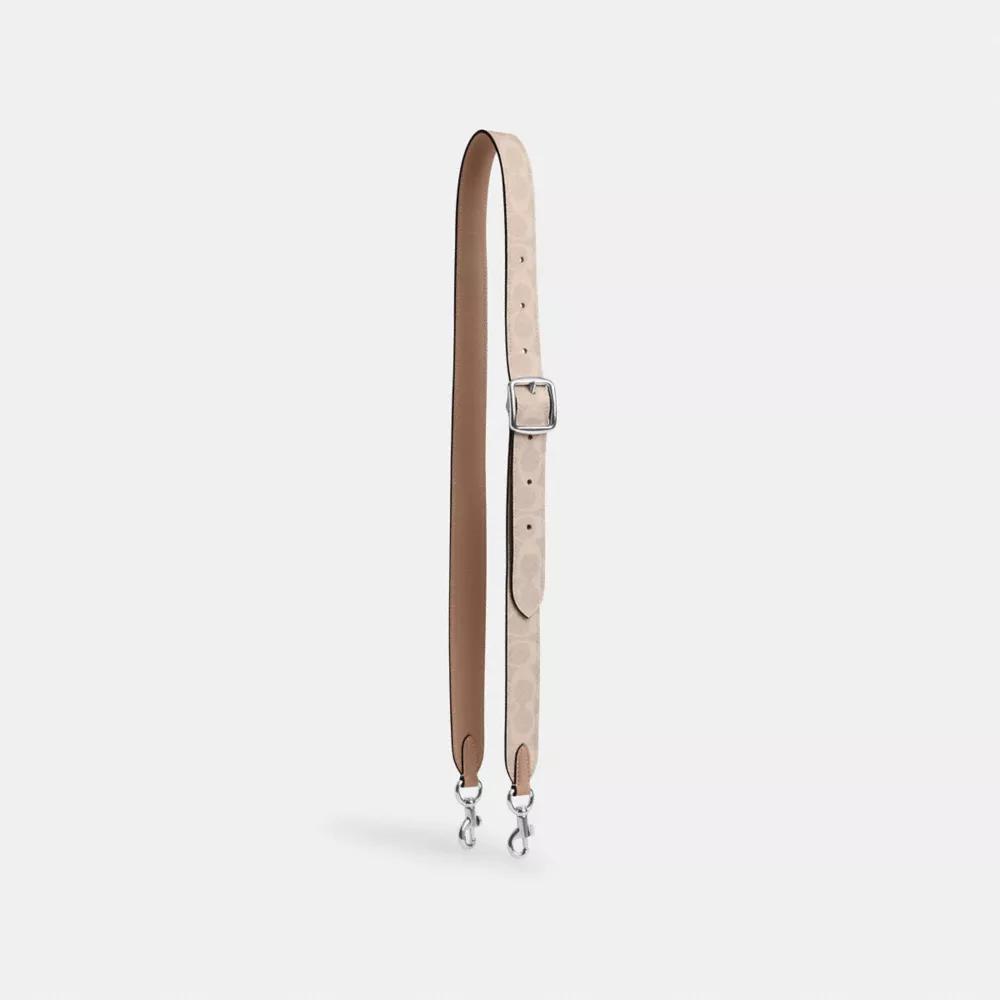Coach Reversible Strap In Signature Canvas