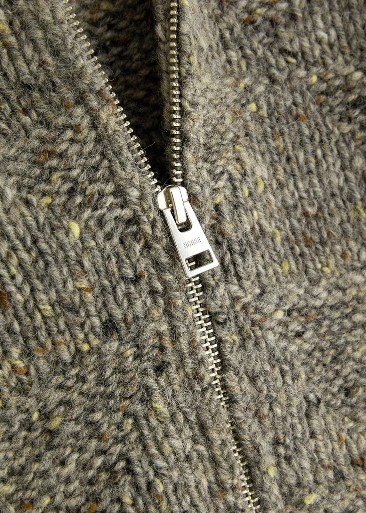 Norse Projects Erik Donegal Diamond wool jacket  5