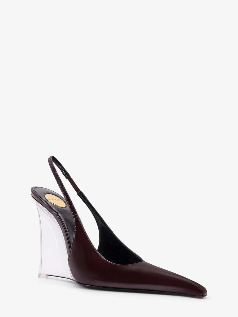 Yves Saint Laurent Miller 110 patent leather slingback décolleté 4
