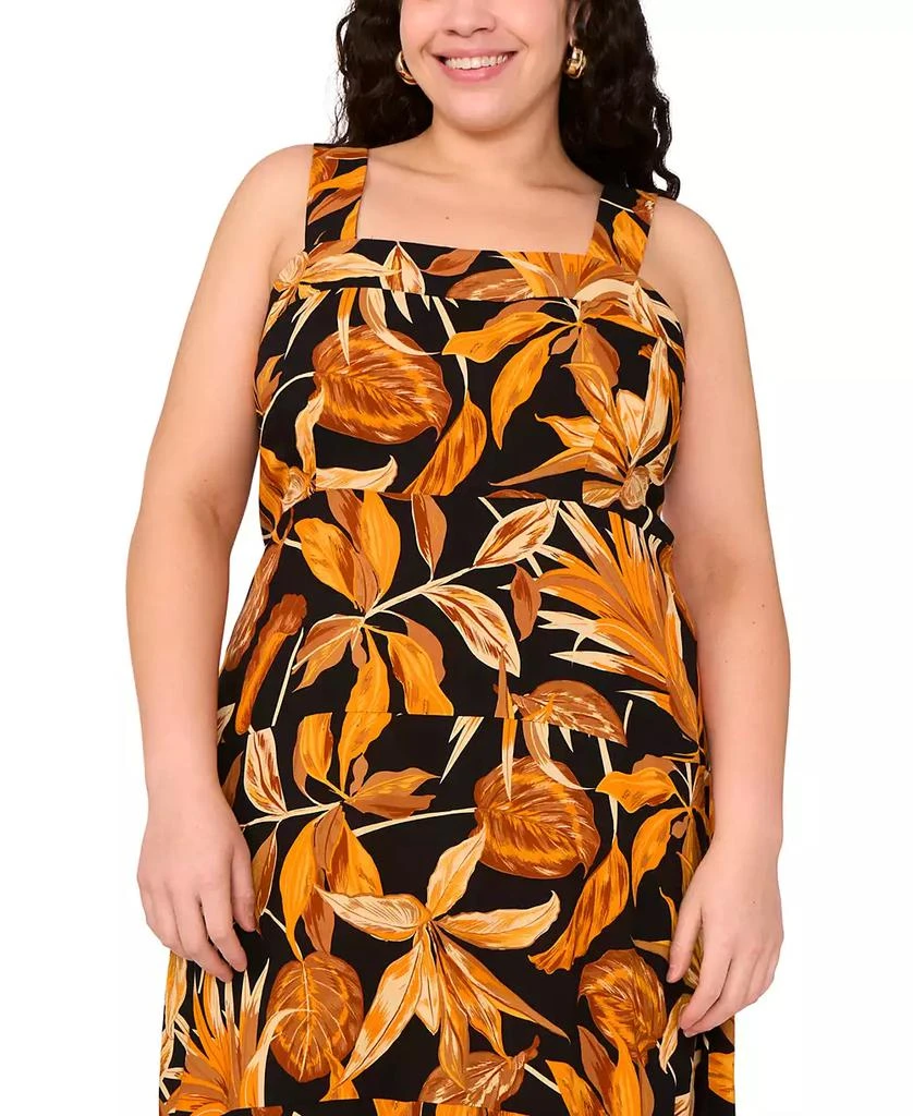 Vince Camuto Plus Size Square-Neck Sleeveless Maxi Dress 3