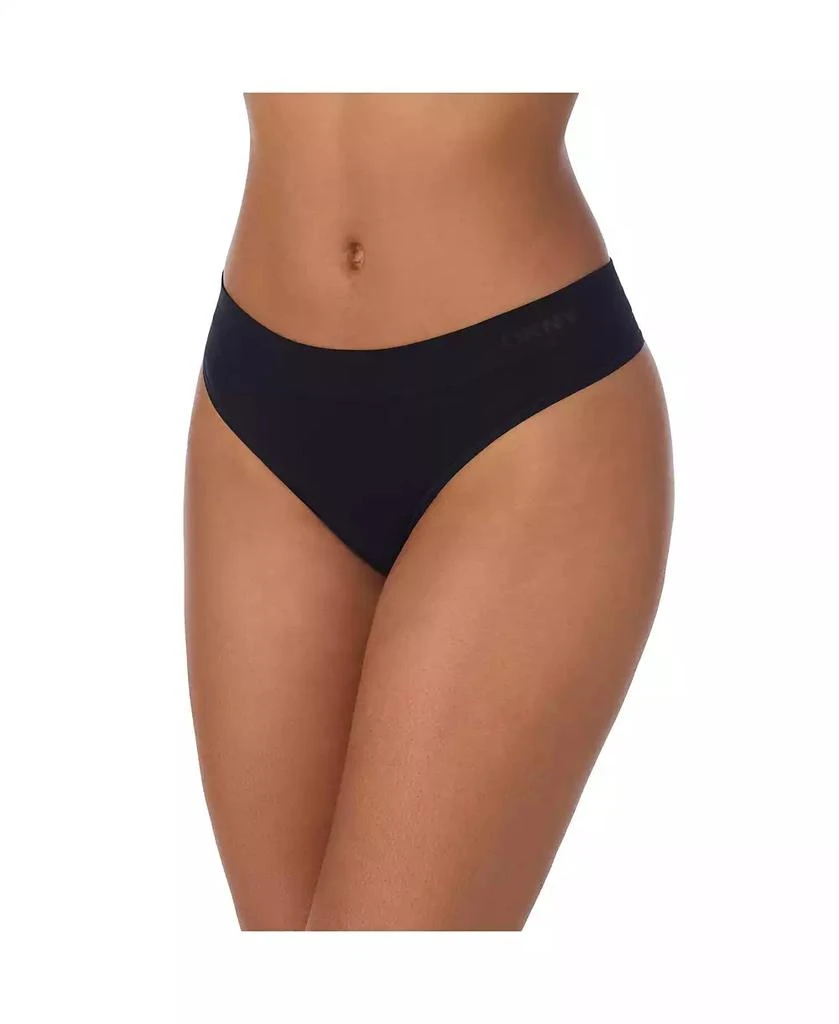 DKNY Women's Seamless Litewear Thong Underwear 3 Pack DK5016NP3 3