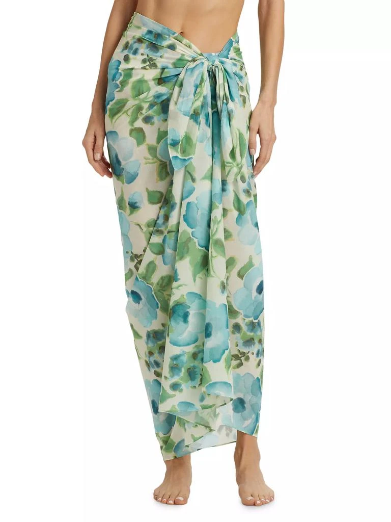 Peony Isles Cotton Pareo 3