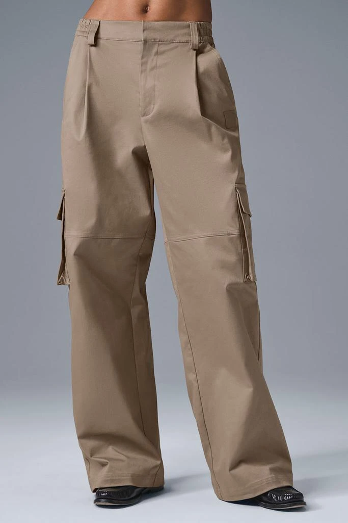 Alo High-Waist Night Out Cargo Trouser - Gravel 3