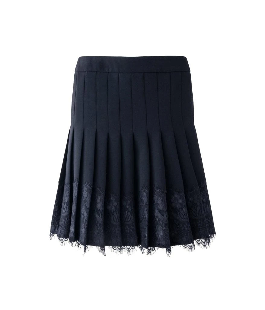 Karl Lagerfeld Paris LACE TRIM MINI SKIRT 2