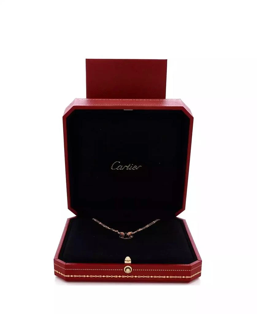Cartier 2 Diamonds Love Pendant Necklace 2