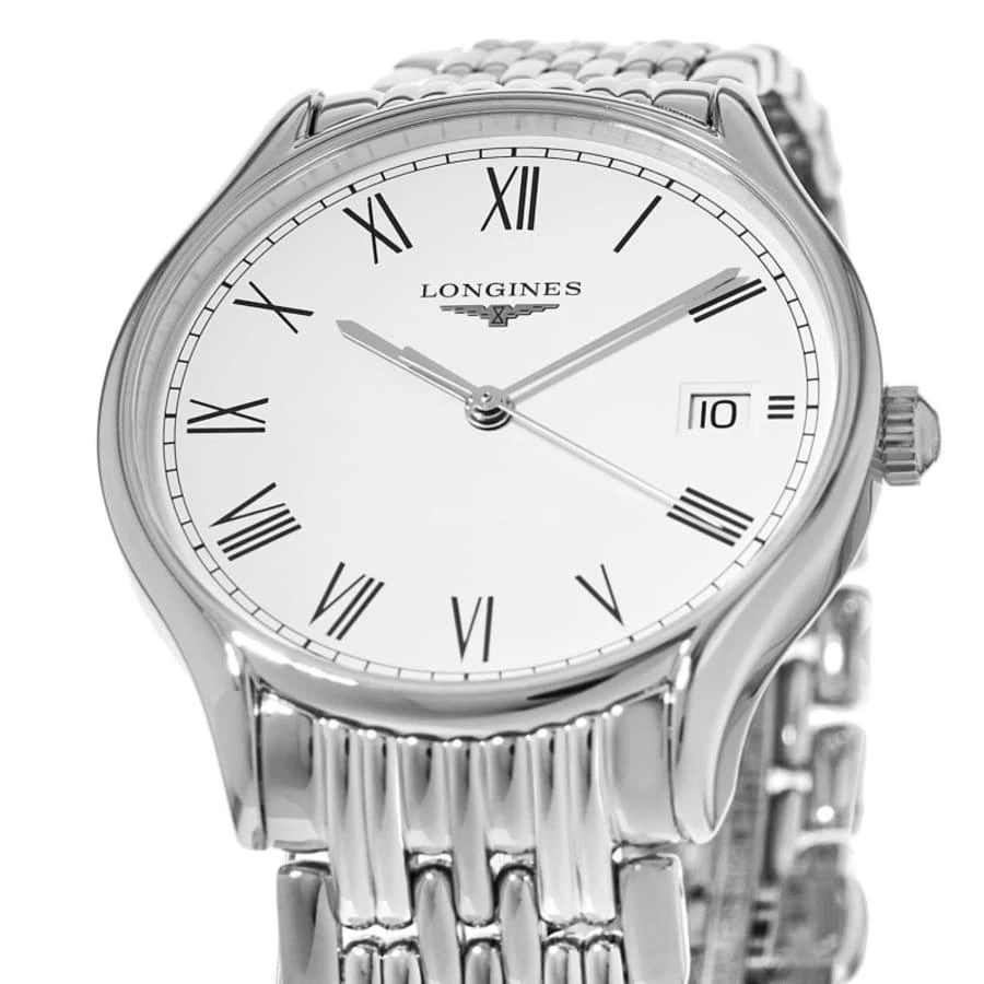 Longines Lyre Quartz 35mm White Dial Steel Unisex Watch L4.759.4.11.6 2