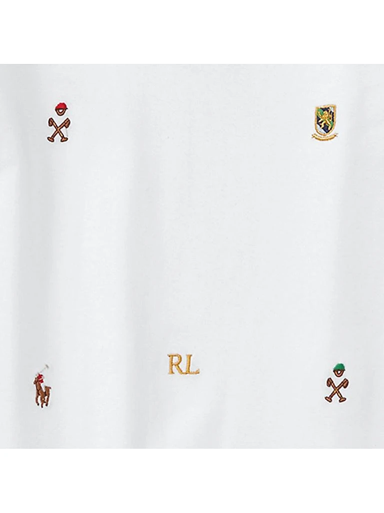 Ralph Lauren Baby Boy's Embroidered Cotton Coverall 4