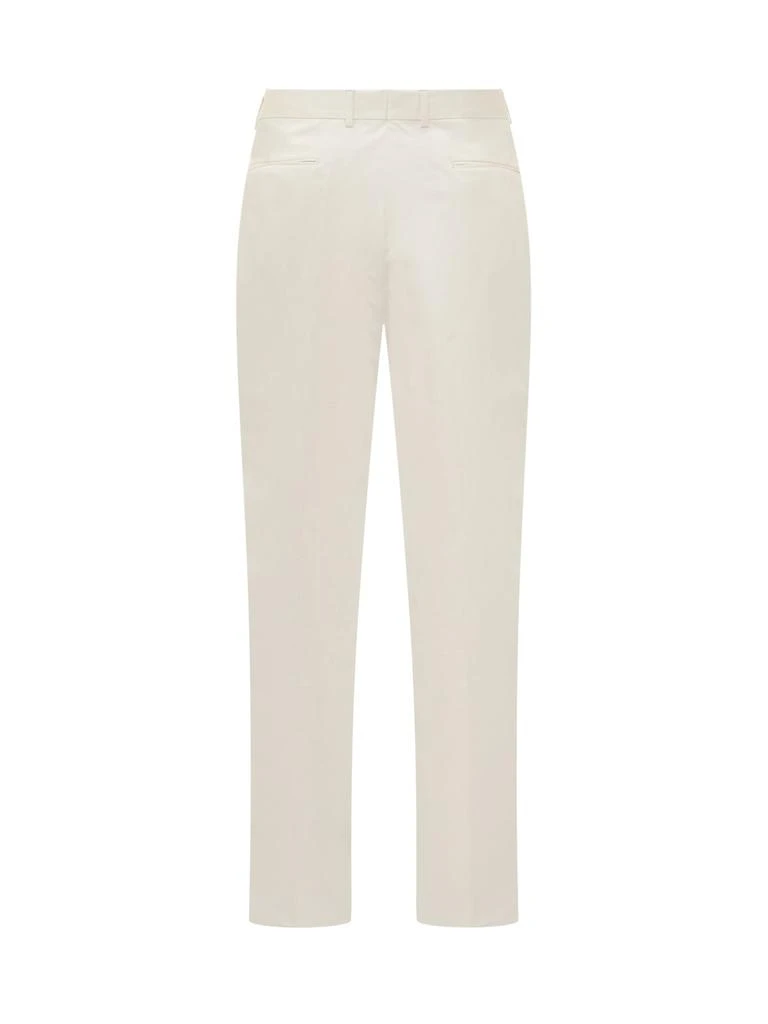 Zegna Zegna Straight-Leg Pleated Chino Pants 2