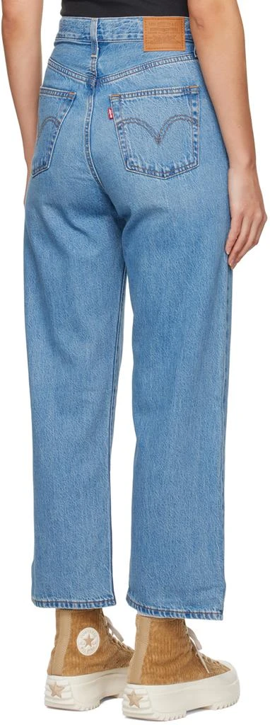 Levi's Blue Ribcage Jeans 3