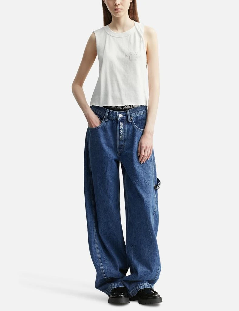 Alexander Wang Pre-Styled Rounded Jeans 4