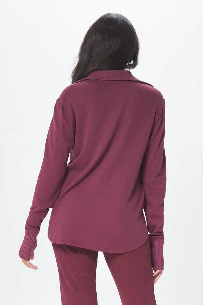 LAmade Lamade - Bonfire Zip Up Turtleneck Top 2