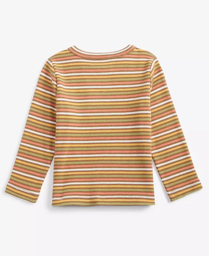 First Impressions Baby Boys Rib Tommy Striped Long-Sleeve T-Shirt, Created for Macy's