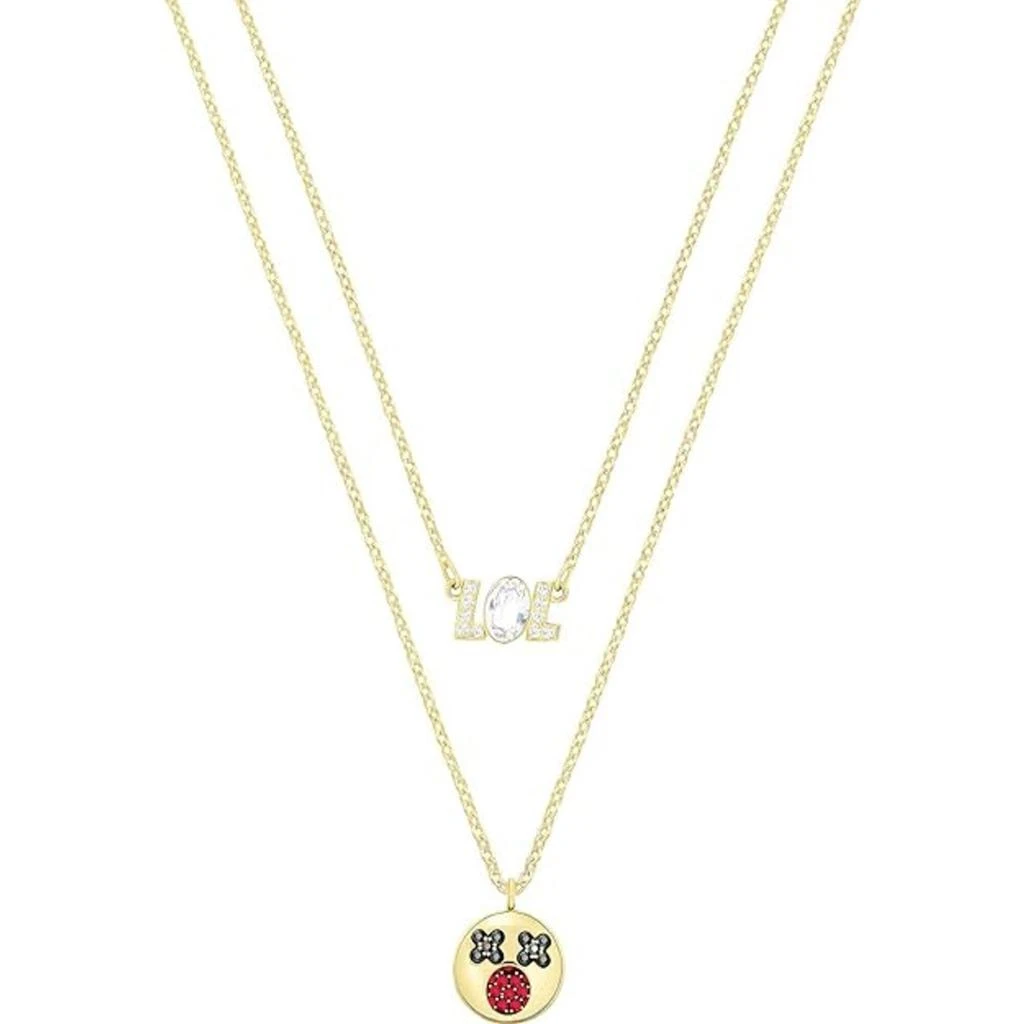 Swarovski Swarovski Women's Necklace Set - Humorist Gold-Plated Crystal Pendant | 5351571 1