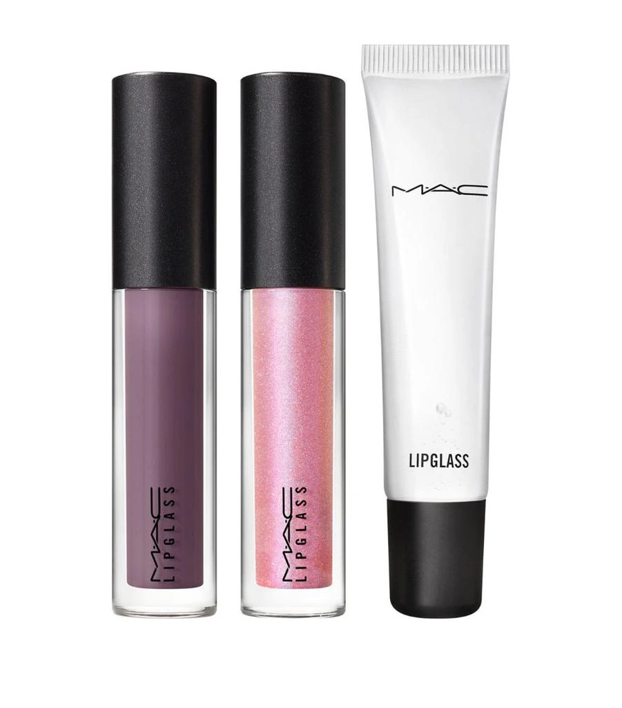 MAC Lost in the Gloss Lipglass Trio Gift Set 2