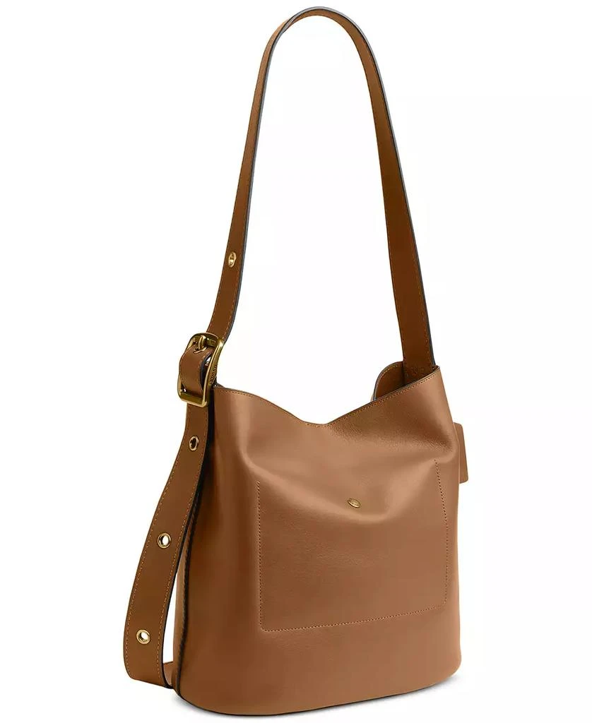 Coach Bleecker Medium Leather Bucket Bag 4