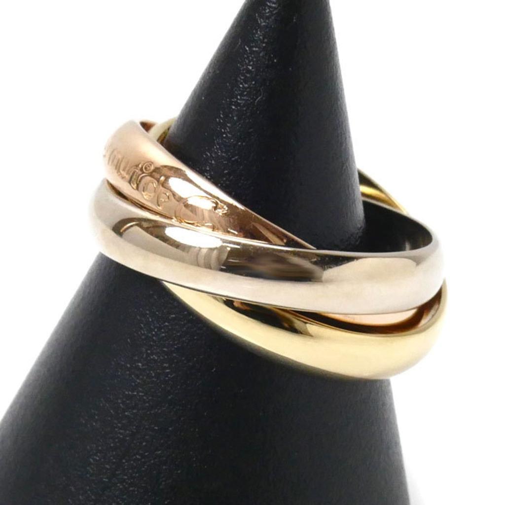 Cartier pink gold (18K) gold (18K) yellow gold (18K) Band Ring (Pre-Owned)