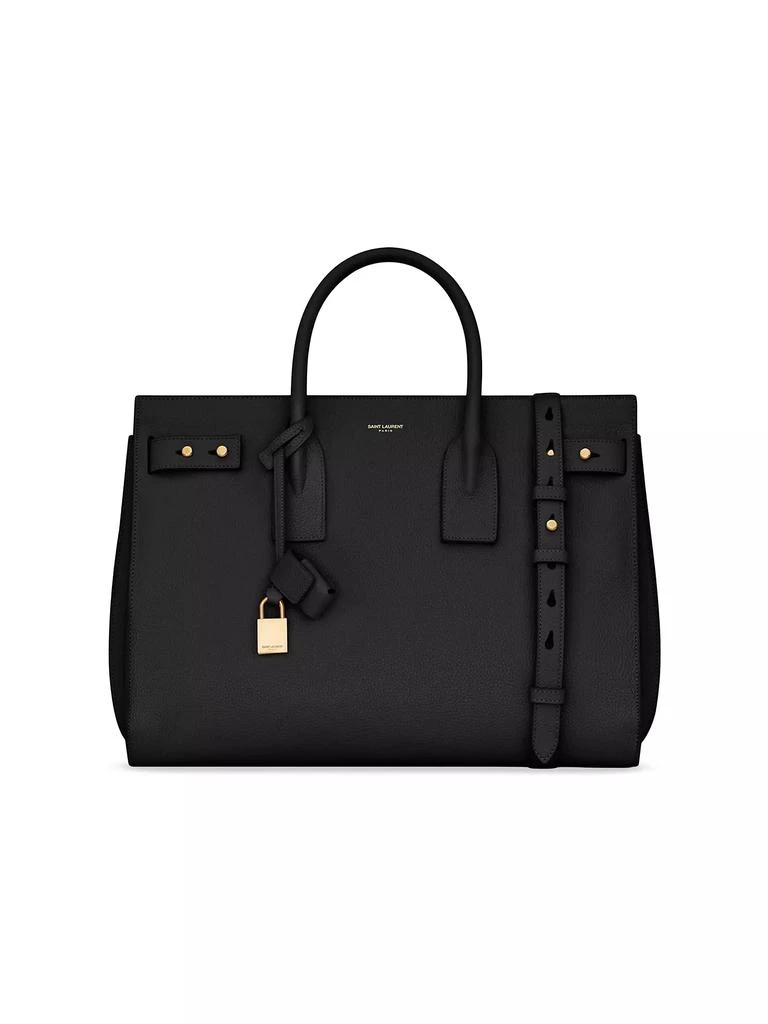 Yves Saint Laurent Sac De Jour Supple Medium In Grained Leather 1