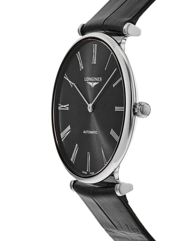 Longines Longines La Grande Classique Automatic Black Dial Leather Strap Unisex Watch L4.918.4.51.2 3
