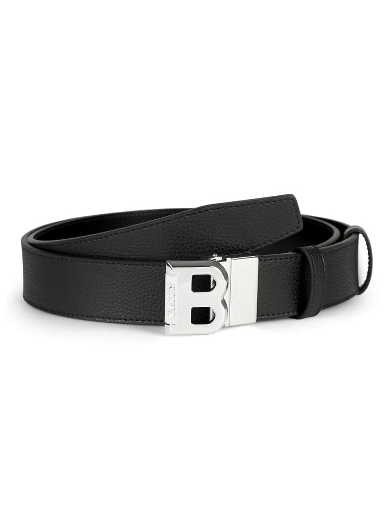 Bally Logo Leather Belt 1