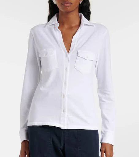 Nili Lotan Liam cotton shirt 6
