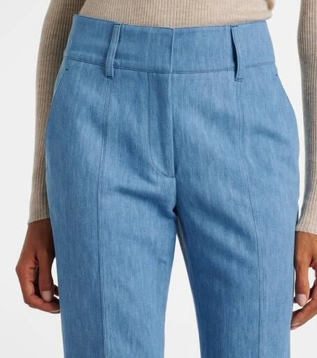 Gabriela Hearst Rhein high-rise flared jeans 4