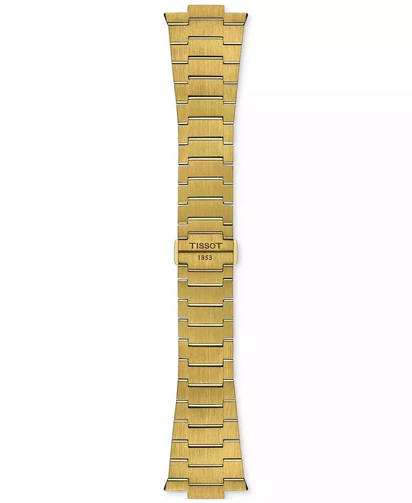 Tissot Men's Digital PRX Gold PVD Stainless Steel Bracelet Watch 40mm 4